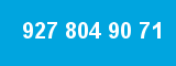 927 804 90 71 927 804 90 71